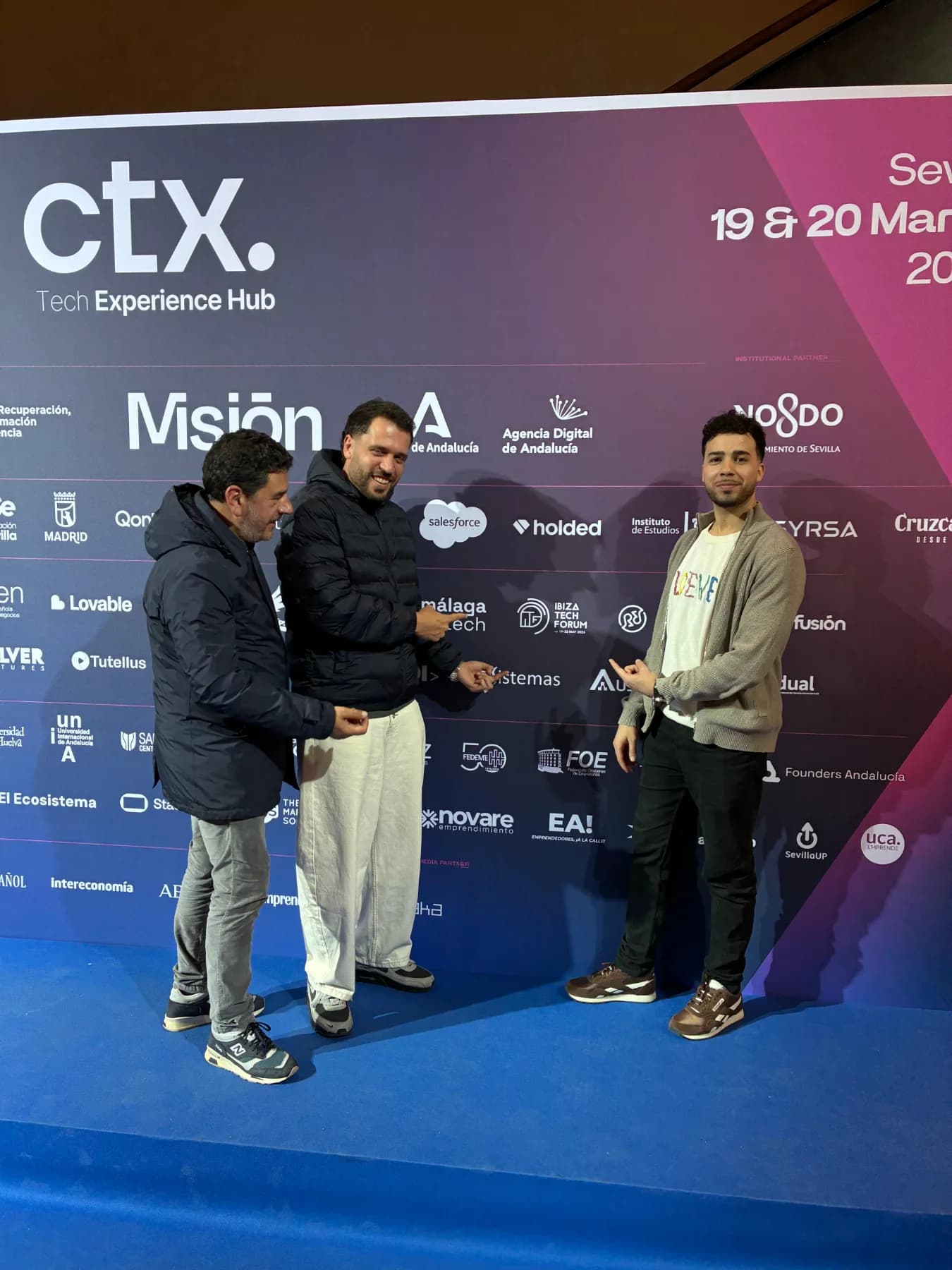 Nakalabs team at CTX Tech Experience Hub, Seville